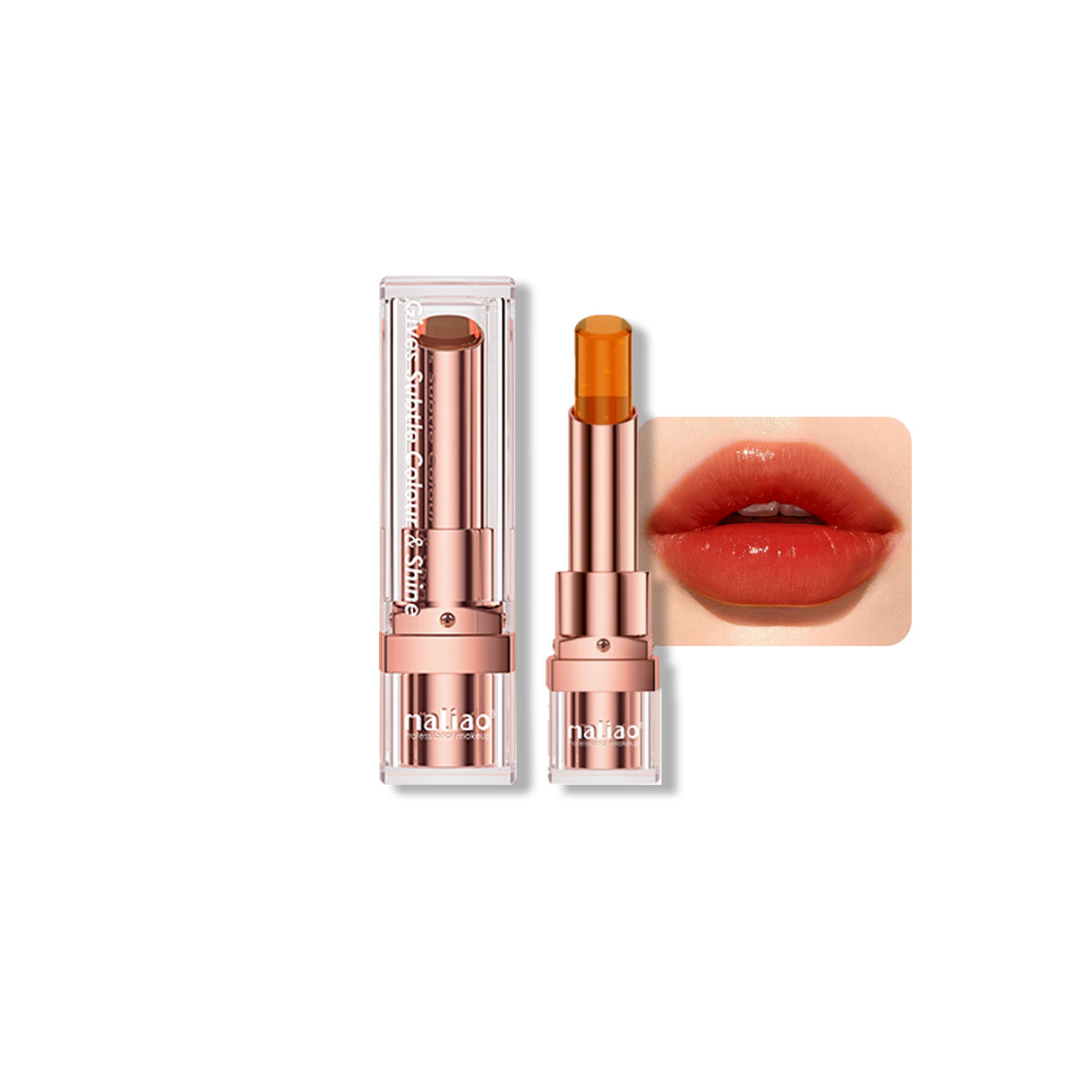 Maliao, MakeupEssentials, LipstickLover,24HourWear, SubtleColor, Shine, HydratingFormula, GelLipstick, LongLastingWear,